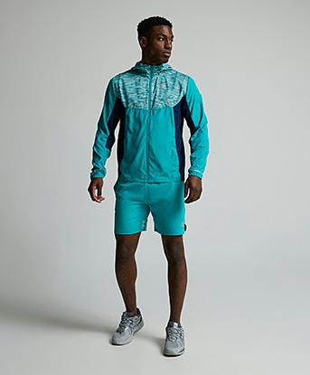 Montirex Trail 3.0 Windbreaker Jacket in Aruba / Midnight Blue / Abyssal / Puglia Water