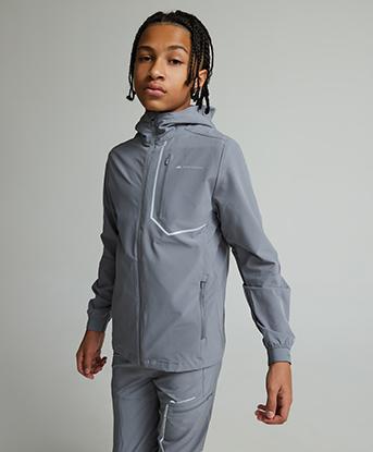 Monterrain Junior Ramble 3.0 Woven Running Jacket  in Night Owl