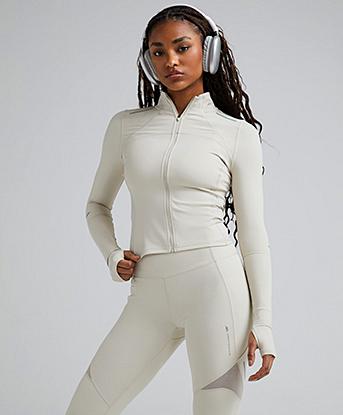 Monterrain Womens Altitude 2.0 Full Zip Track Jacket in Moonlit Alloy