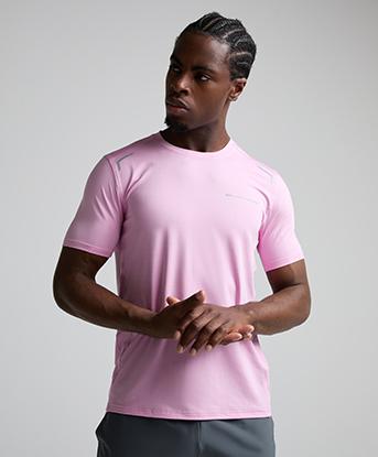 Monterrain Lyder 3.0 Space Dye T-Shirt in Bon Bon