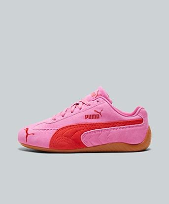 Puma Womens Speedcat OG Trainer in Pink / Red