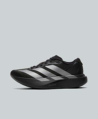 adidas Womens Adizero Evo SL Trainer  in Core Black / Iron Metallic / Black