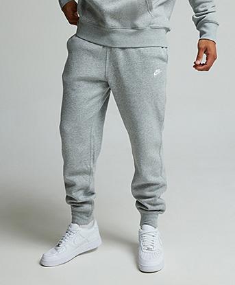 Nike Club Fleece Jogger  in Dark Grey Heather