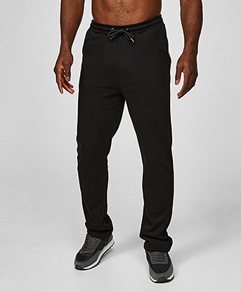 Closure London Open Hem Jogger in Black