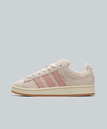 adidas Originals Womens Campus 00s Trainer in Wonder Quartz / Cream / Wonder Mauve.