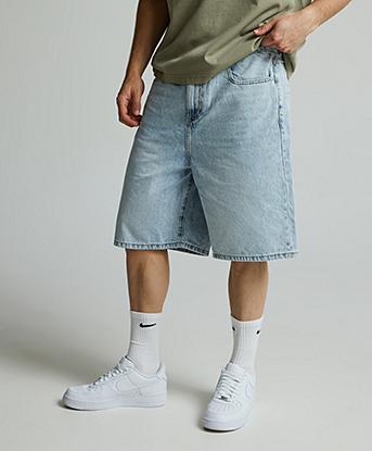 Lorenzo All Star Jort Short in Light Blue