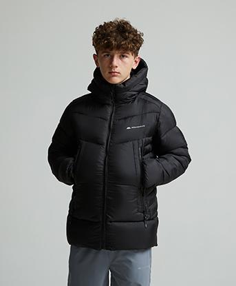 Monterrain Junior Blanc 2.0 Puffer Jacket in Jet Black