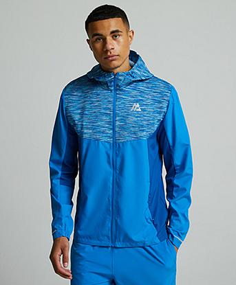 Montirex Trail 3.0 Windbreaker Jacket in Marine Blue / Cobalt / Maya Blue / Blue Breeze