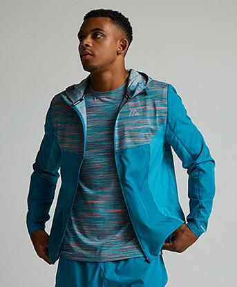 Montirex Trail 3.0 Windbreaker Jacket in Plume / Pacific / Crimson / Dock / Marbella