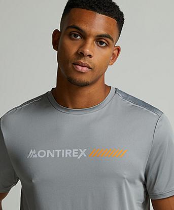 Montirex Proton T-Shirt in Platinum Grey