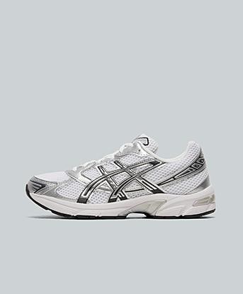 Asics Womens Gel-1130 Trainer in White / Pure Silver