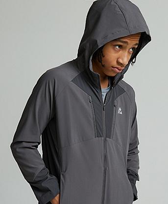 Montirex Junior Alt Jacket in Cement Grey / Asphalt / Black