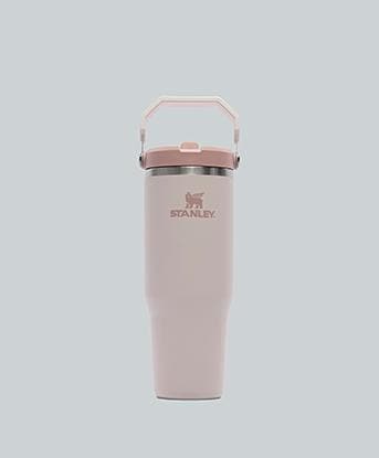 Stanley 1913 IceFlow Flip Straw 0.89L Tumbler in Rose Quartz
