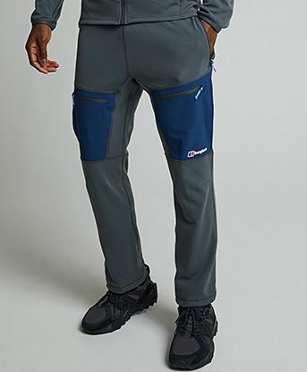 Berghaus Pavey Plus Pant in Cavern / Hale Navy / Dayflower
