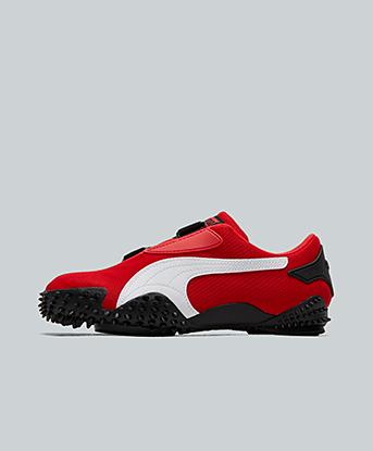 Puma Womens Mostro OG Trainer in For all time Red / Puma White