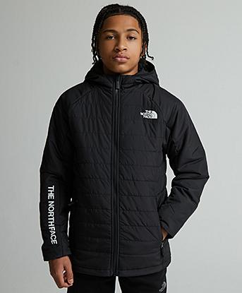 The North Face Junior Never Stop Synthetic Jacket in Black