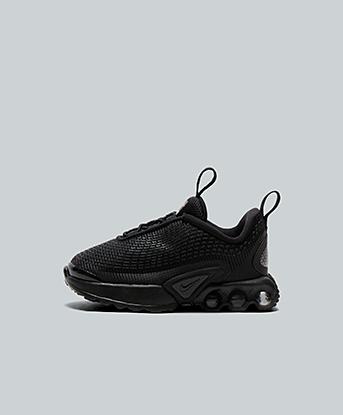 Nike Nursery AirMax DN Trainer in Black / Black / Metallic / Dark Grey