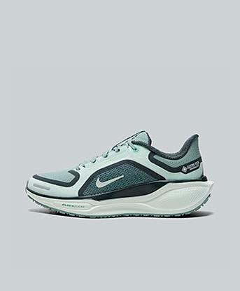 Nike Womens Pegasus 41 GORE-TEX Trainer in Cannon / Bleached Turquoise / Green