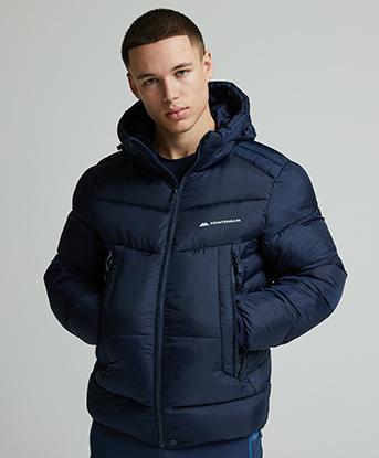 Monterrain Blanc 2.0 Puffer Jacket in Black Iris