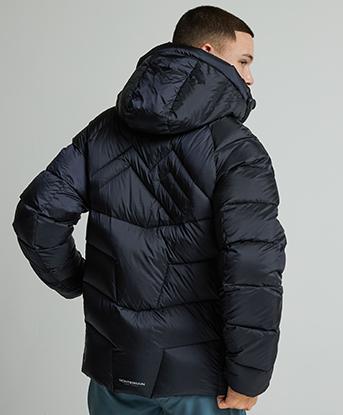 Monterrain Sierra Down Puffer Jacket in Midnight Blue
