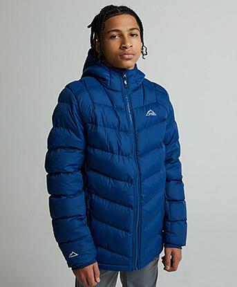 Alpyrex Junior Lead 2.0 Puffer Jacket in Navy Peony