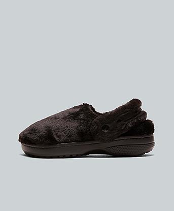 Crocs Womens Classic Unfurgettable Clog in Black