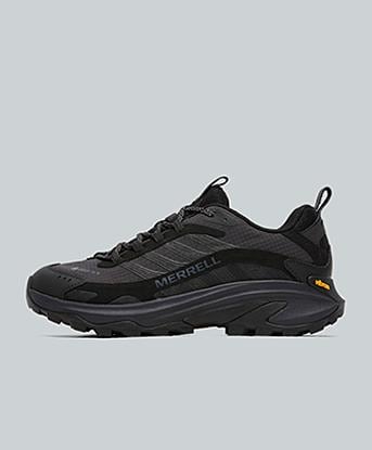 Merrell Moab Speed 2 GORE-TEX Trainer in Black / Black