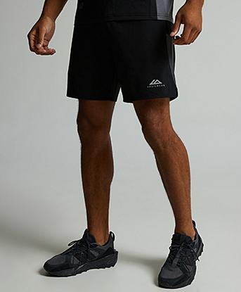 Trailberg Triathlon Short in Black / Volcano Grey / Urban Smoke