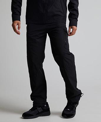 Alessandro Zavetti Ferruccio Cargo Pant in Jet Black
