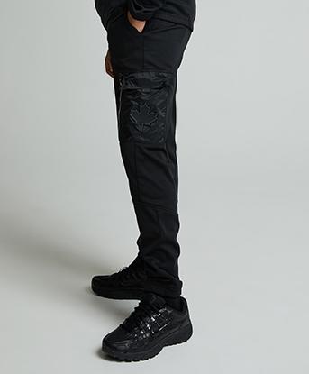 Zavetti Canada Junior Arosio Cargo Pant  in Jet Black