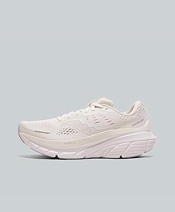 Saucony Womens Guide 18 Trainer in Ivory