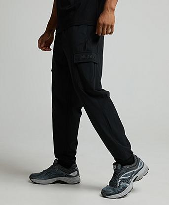 Metissier Raimo Stretch Cargo Pant in Black