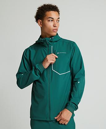 Monterrain Ramble 3.0 Woven Hoodie in Trekking Green