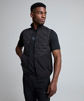 Monterrain Interval 2.0 Running Gilet in Jet Black
