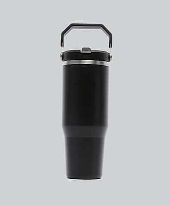 Stanley 1913 IceFlow Flip Straw 0.89L Tumbler in Black / Black / Grey