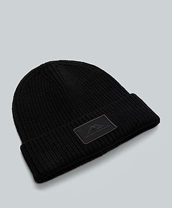 Monterrain Itso 3.0 Knitted Beanie in Jet Black / Asphalt