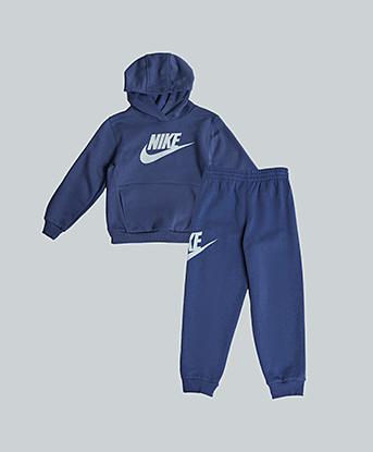 Nike Nursery Club Fleece Set in World Indigo