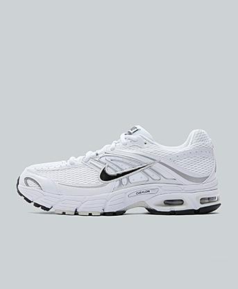 Nike Air Max Moto 2K Trainer in White / Black / Metallic Silver