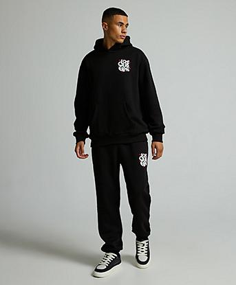 Closure London Scribble Suit in Black