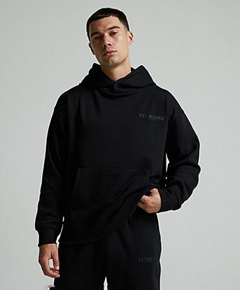Established Studio Logo Hoodie in Black