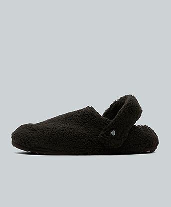 Crocs Cozzzy Clog Slipper in Black