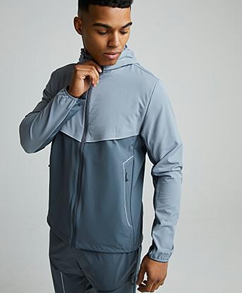 Trailberg Zion Hoodie in Storm Grey / Cloud Haze
