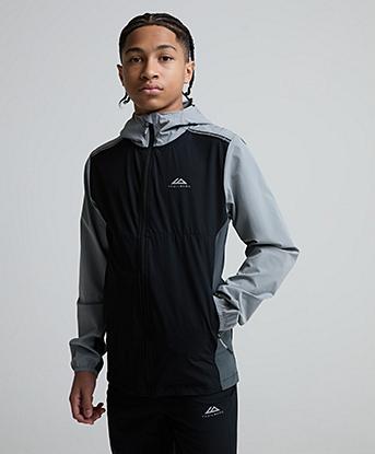 Trailberg Junior Triathlon 2.0 Hood in Black / Moon Grey / Iron Grey