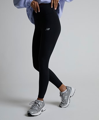New Balance Womens Harmony High-Rise Legging in Black