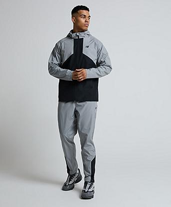 New Balance Utility Woven Pant in Slate Grey