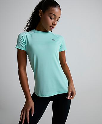 Montirex Womens Breathe T-Shirt in Eucalyptus