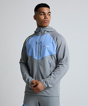 Berghaus Pavey Plus Hoodie in Garbo Grey / Dayflower