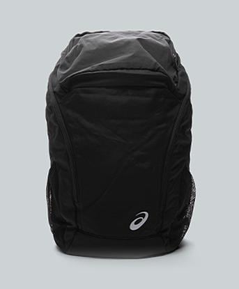 Asics 35 Litre Backpack in Performance Black / Graphite Grey