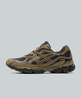 Asics GEL-NYC Trainer in Loden Green / Graphite Grey