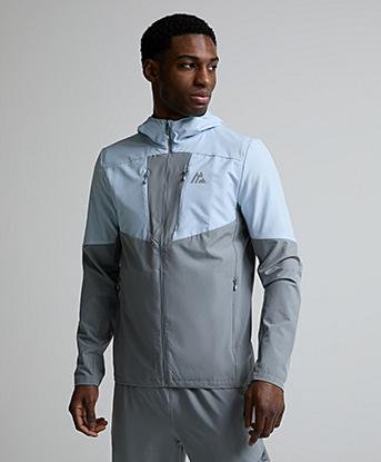 Montirex Impel Jacket in Platinum Grey / Summer Mist